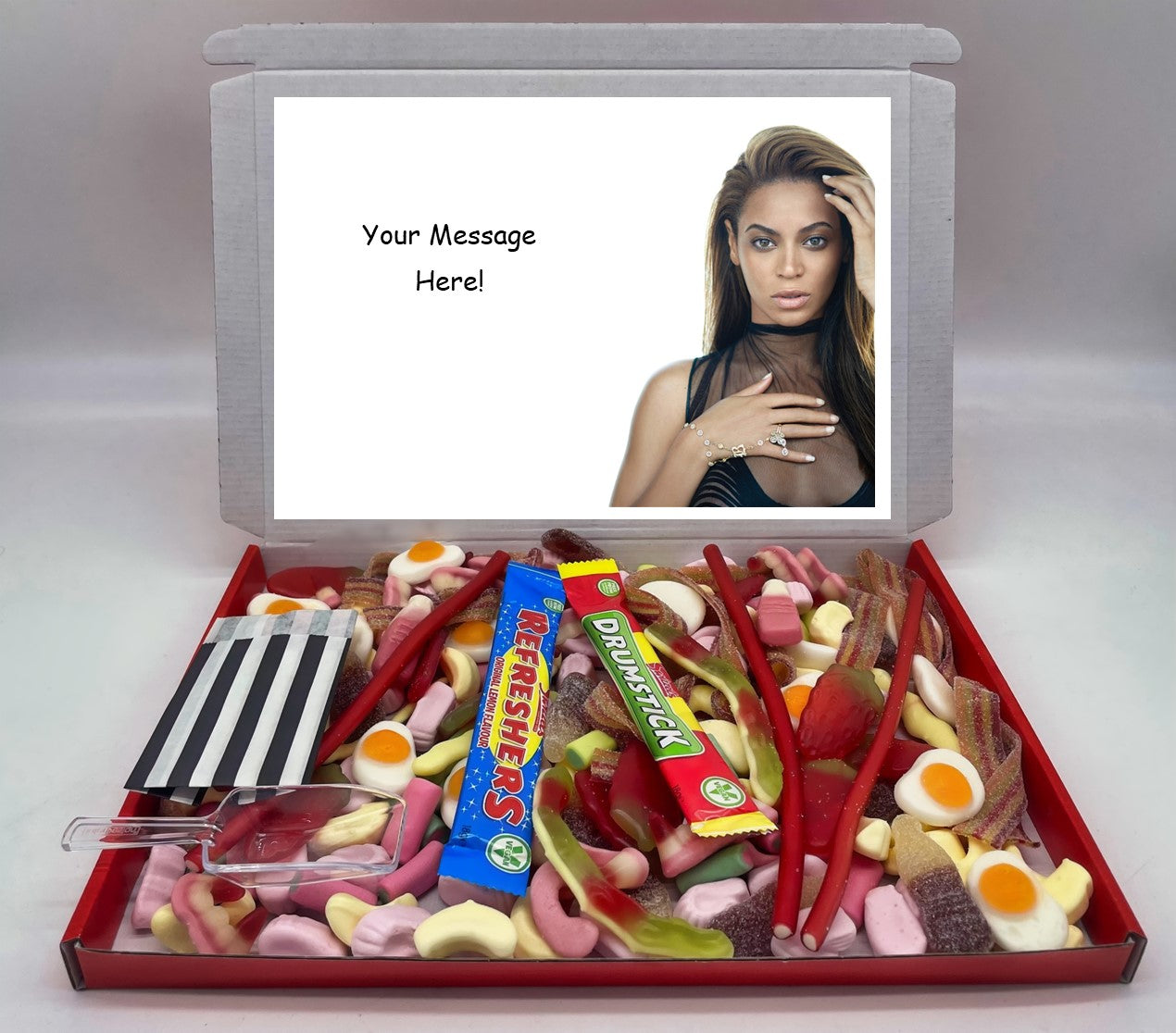 Beyonce Chocolate & Sweet Gift Box – Personalised Gift