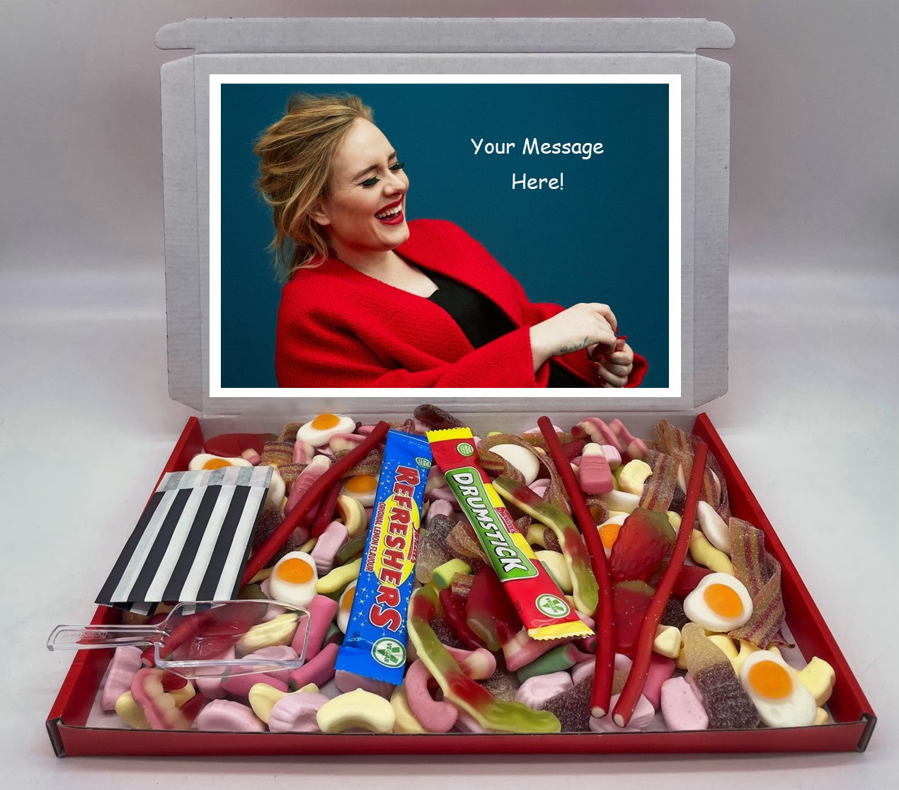 Adele Chocolate & Sweet Gift Box – Personalised Gift