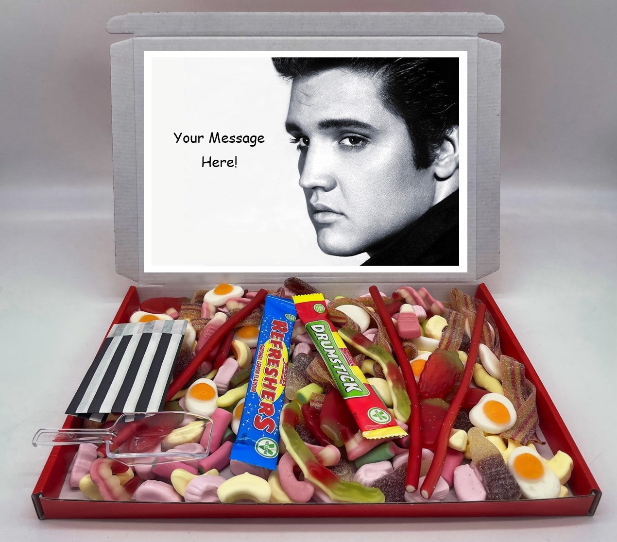 Elvis Chocolate & Sweet Gift Box – Personalised Gift