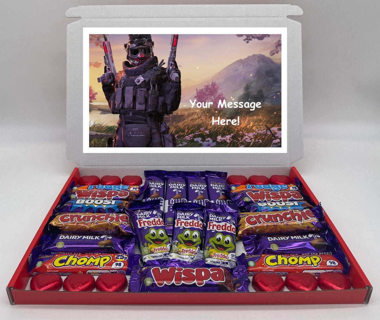 Call of Duty Chocolate & Sweet Gift Box – Personalised Gift