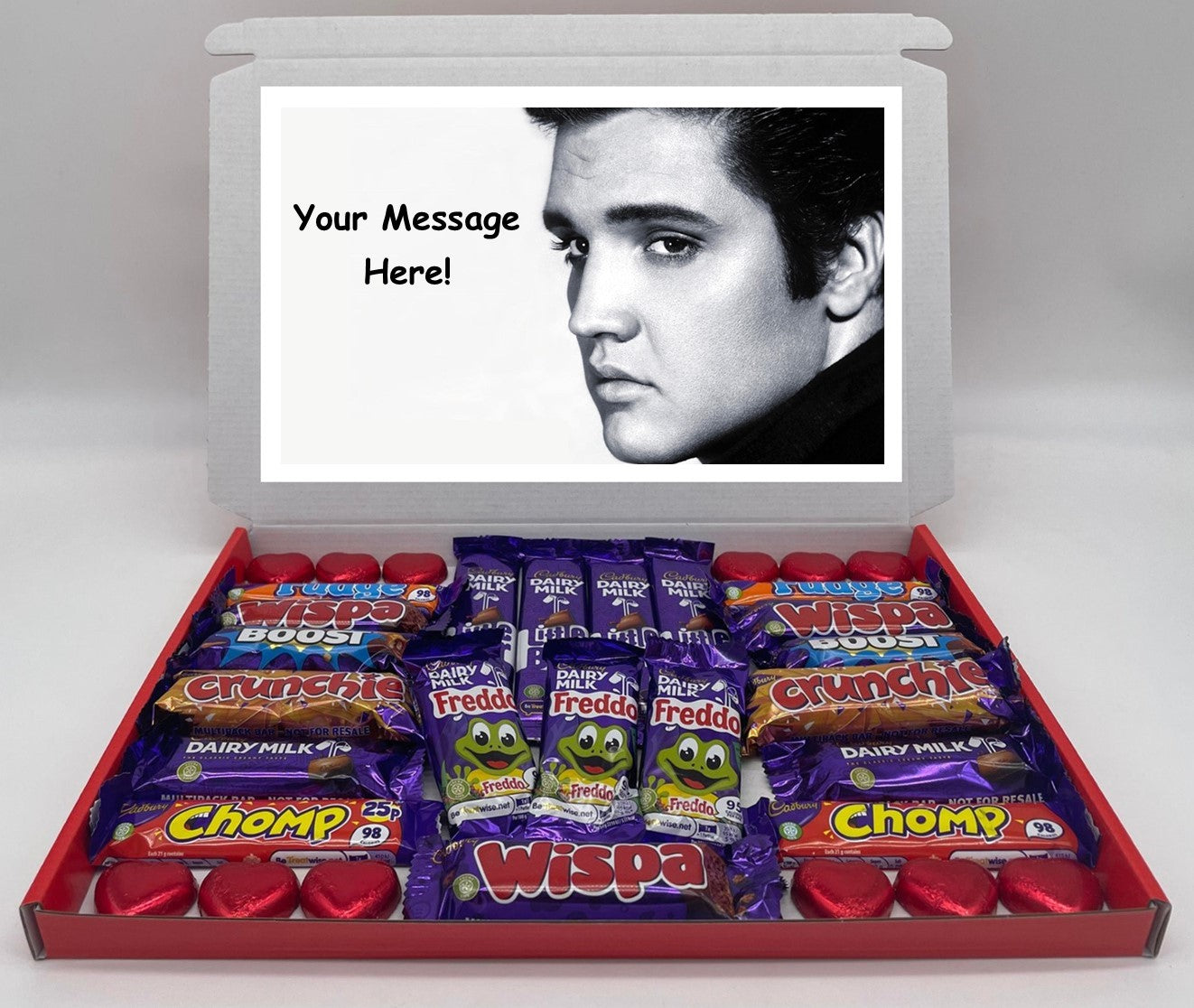 Elvis Chocolate & Sweet Gift Box – Personalised Gift