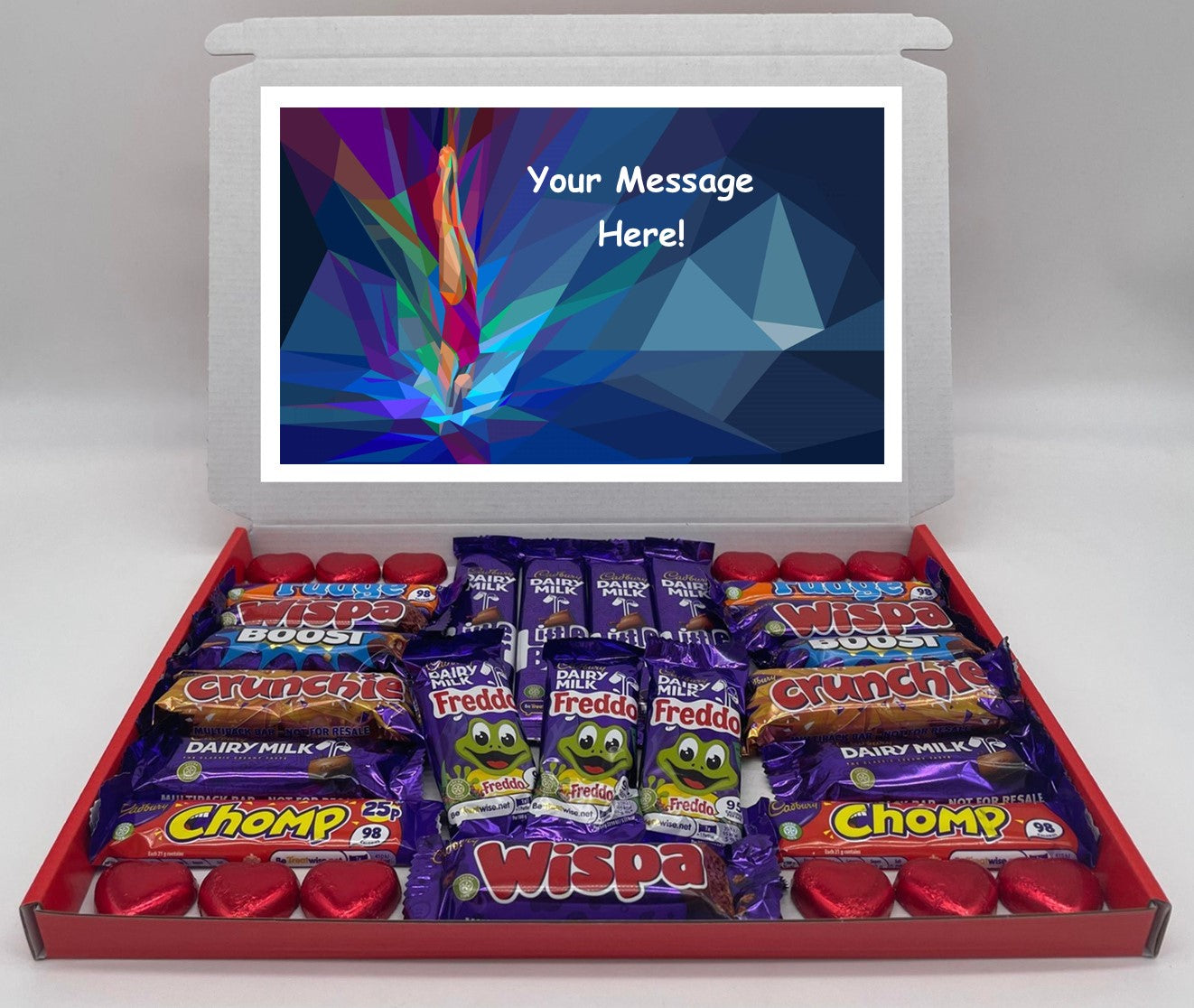 Olympics Chocolate & Sweet Gift Box – Personalised Gift