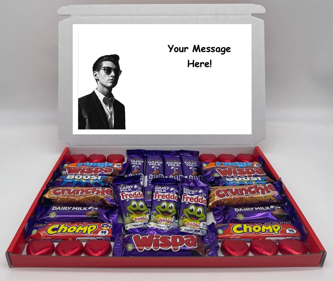 Arctic Monkeys Chocolate & Sweet Gift Box – Personalised Gift