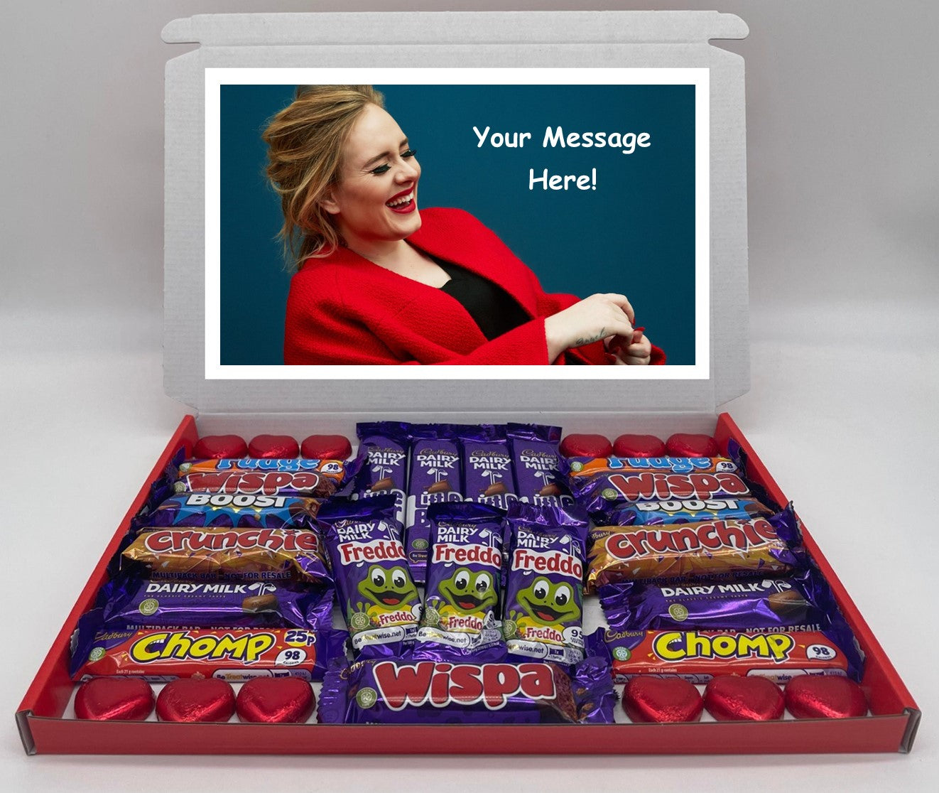 Adele Chocolate & Sweet Gift Box – Personalised Gift