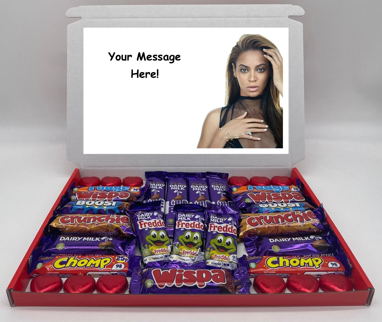 Beyonce Chocolate & Sweet Gift Box – Personalised Gift