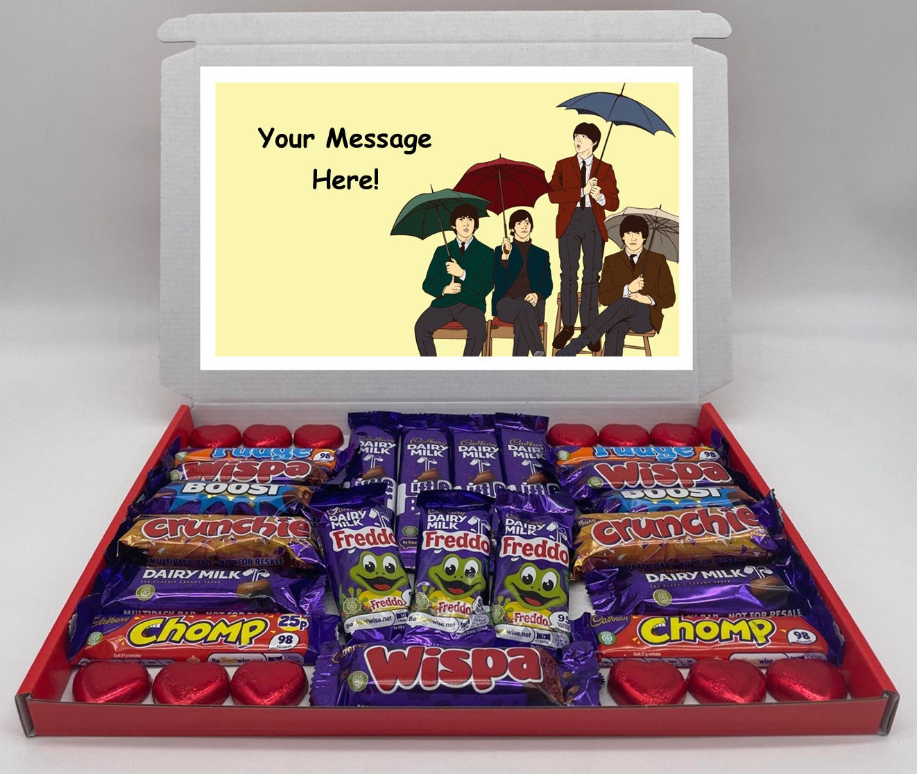 The Beatles Chocolate & Sweet Gift Box – Personalised Gift