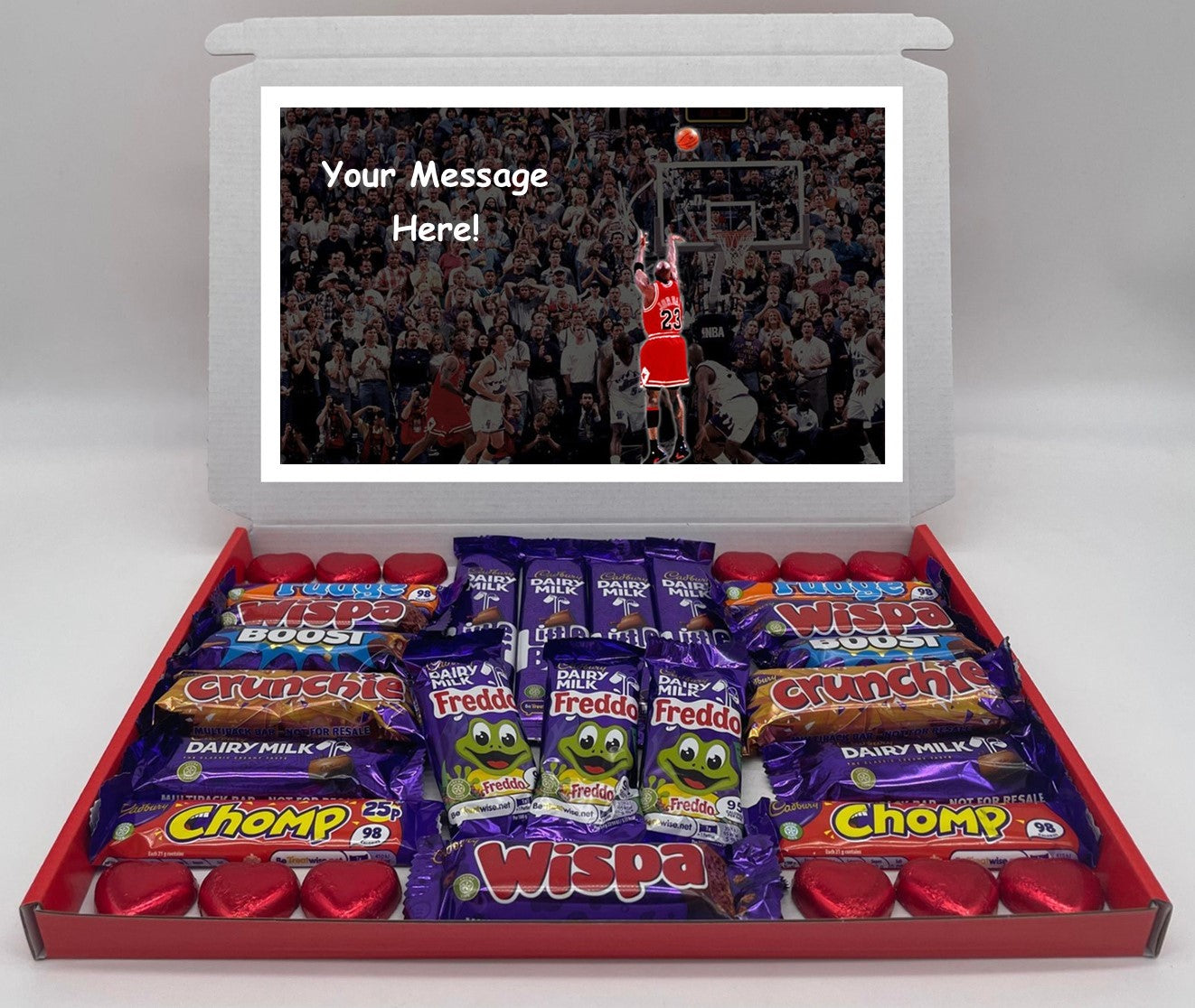 Basketball Chocolate & Sweet Gift Box – Personalised Gift