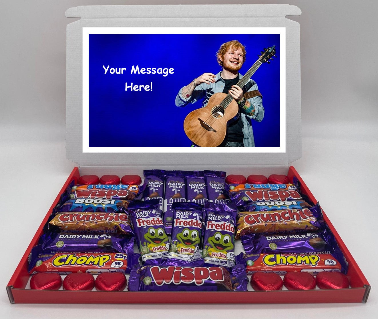 Ed Sherran Chocolate & Sweet Gift Box – Personalised Gift