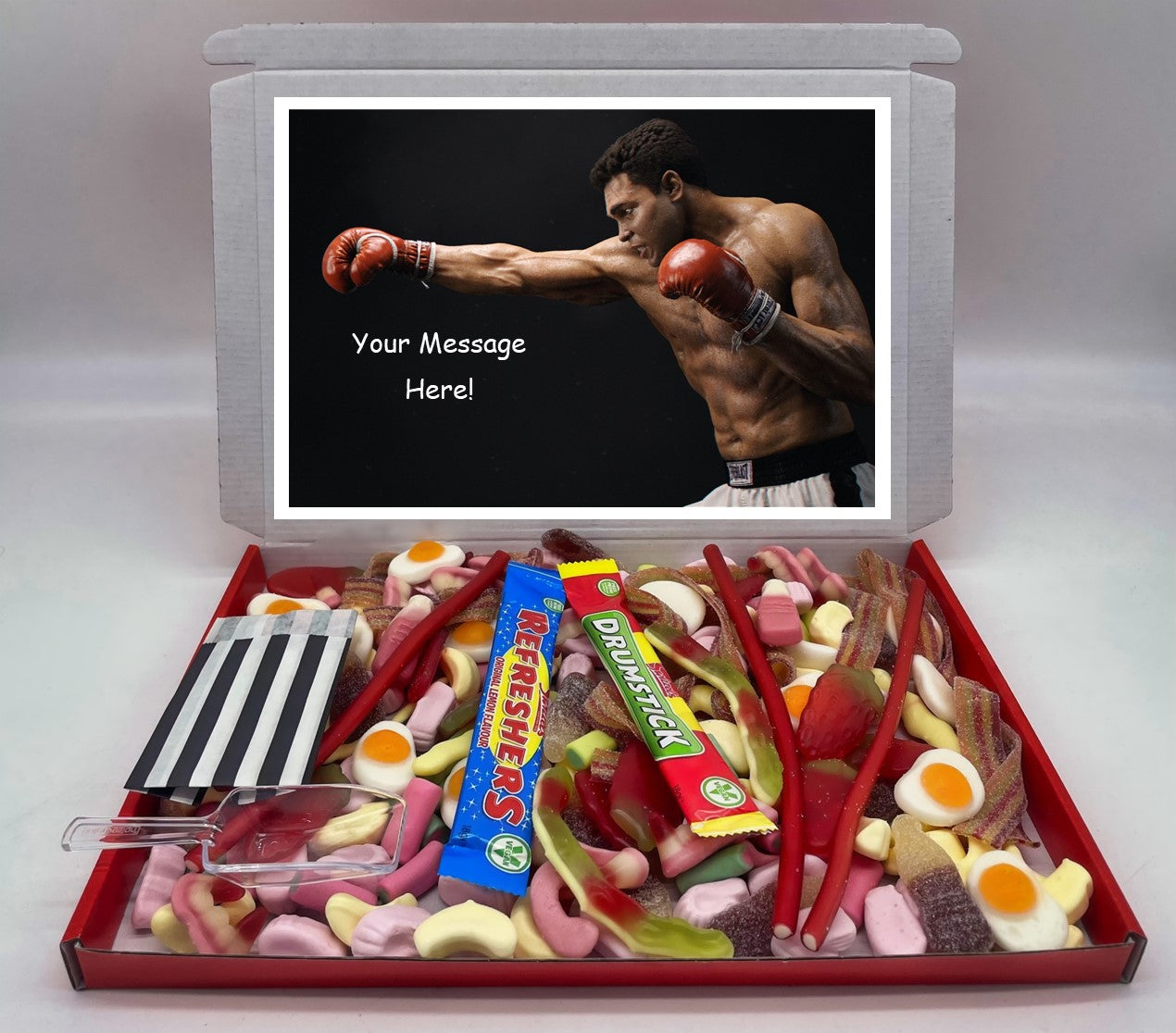 Muhammad Ali Chocolate & Sweet Gift Box – Personalised Gift