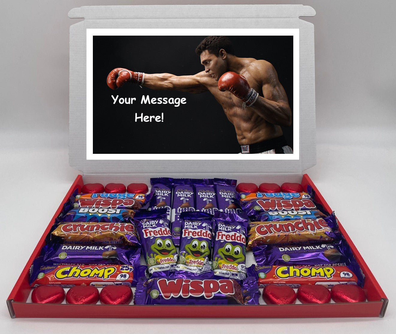Muhammad Ali Chocolate & Sweet Gift Box – Personalised Gift