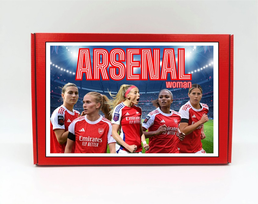 Arsenal Women Personalised Gift Box