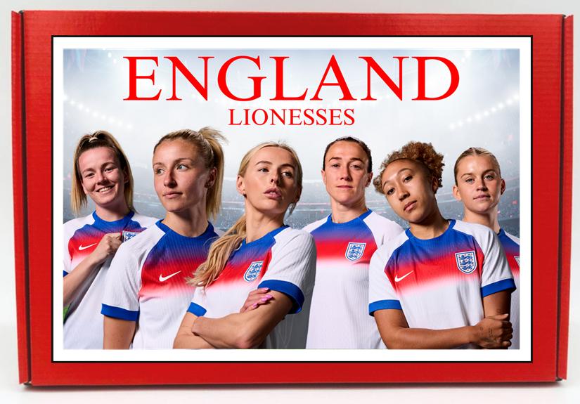 England Lionesses Personalised Gift Box