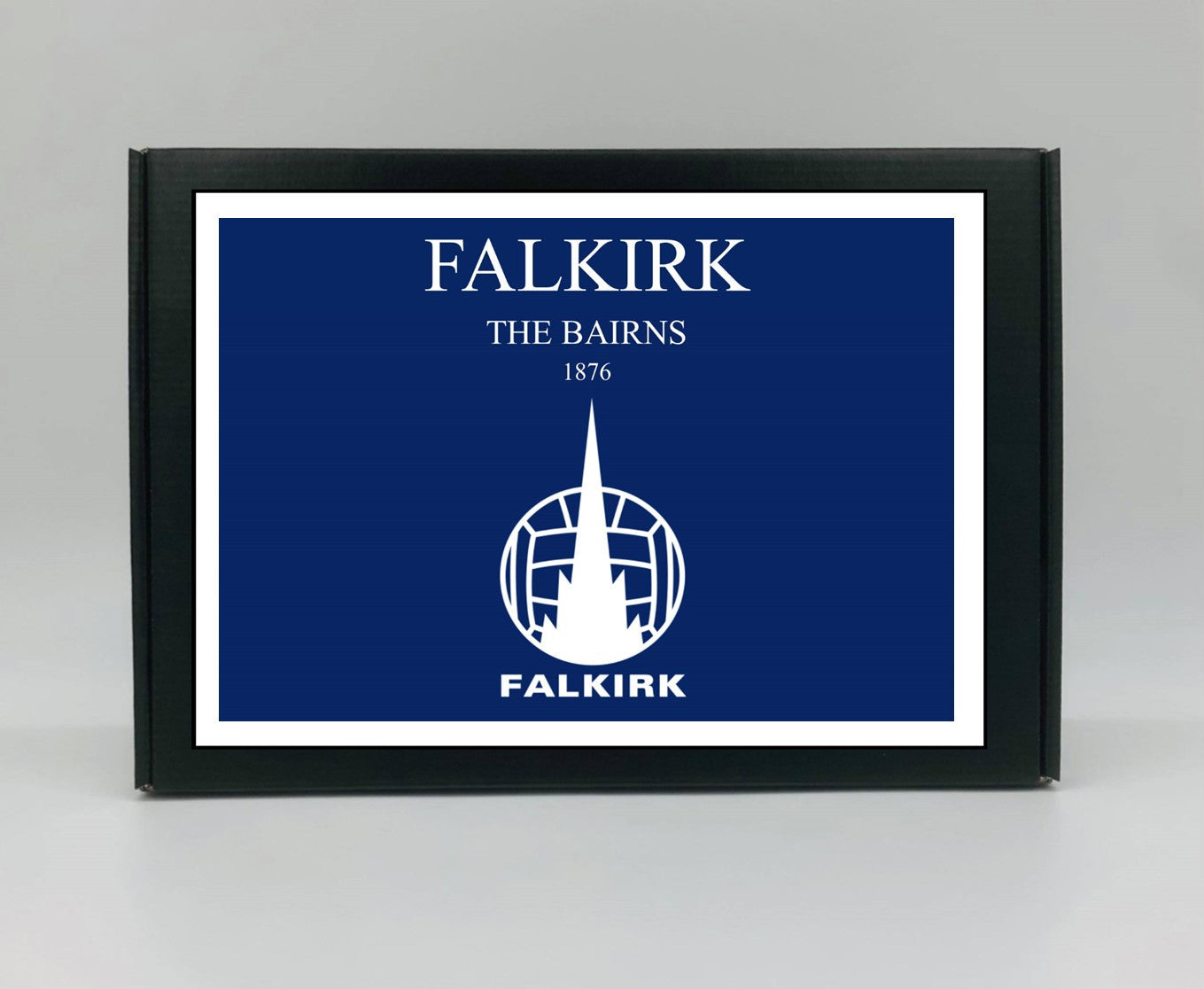 Falkirk Personalised Gift Box - A personalised chocolate and sweet hamper, the perfect gift for football fans.