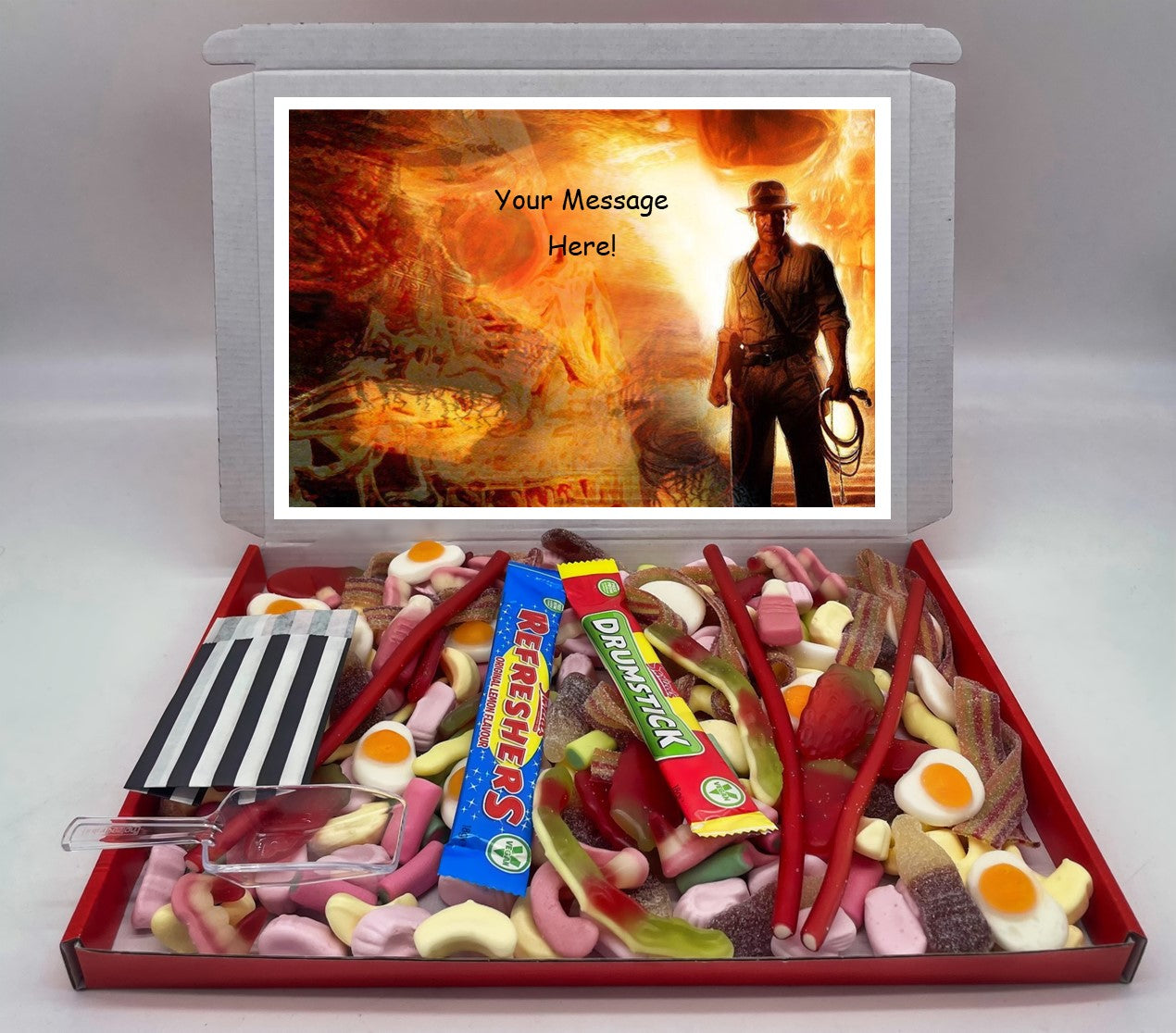 Indiana Jones Chocolate & Sweet Gift Box – Personalised Gift