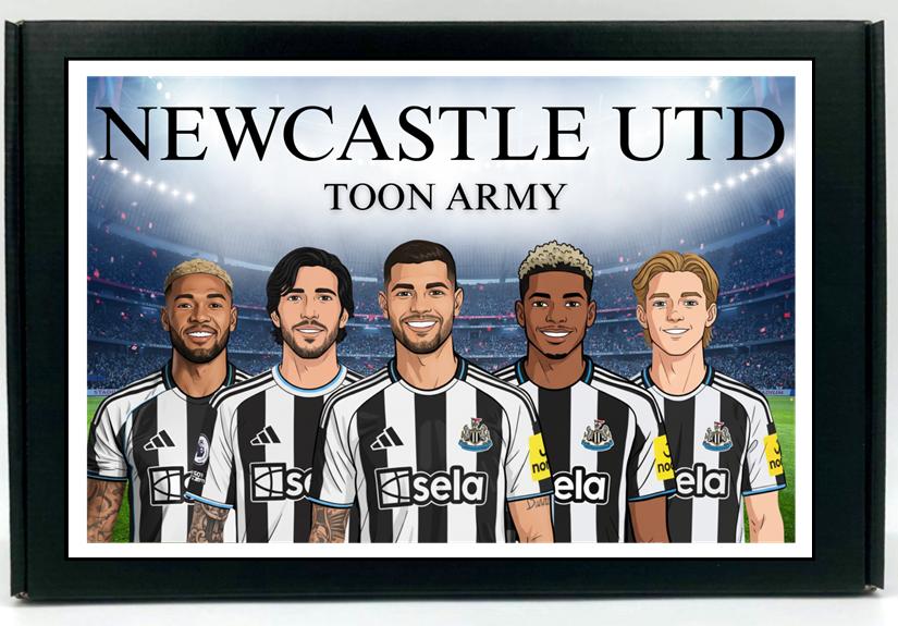 Newcastle United Personalised Gift Box