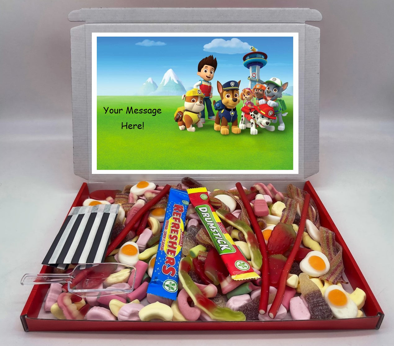 Paw Patrol Chocolate & Sweet Gift Box – Personalised Gift