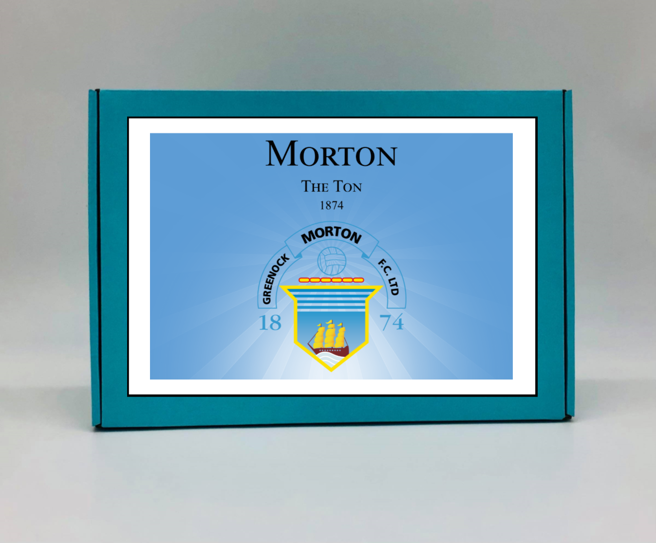 Greenock Morton Personalised Gift Box - A personalised chocolate and sweet hamper, the perfect gift for football fans.