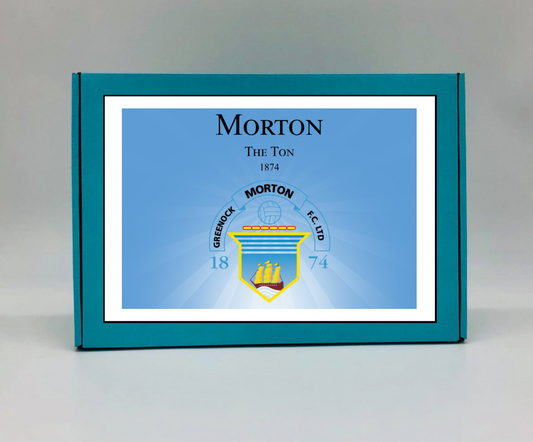 Greenock Morton Personalised Gift Box - A personalised chocolate and sweet hamper, the perfect gift for football fans.