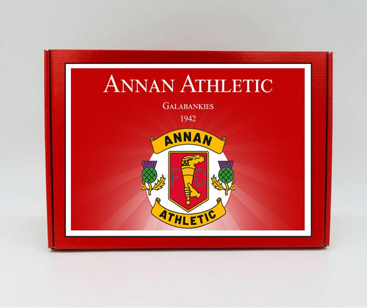 Annan Athletic Personalised Gift Box - A personalised chocolate and sweet hamper, the perfect gift for football fans.