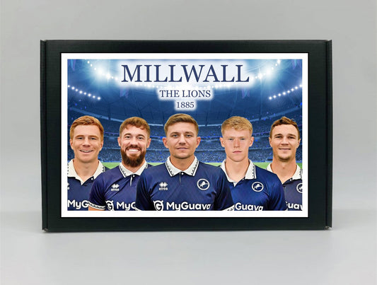 Millwall Personalised Gift Box - A personalised chocolate and sweet hamper, the perfect gift for football fans.