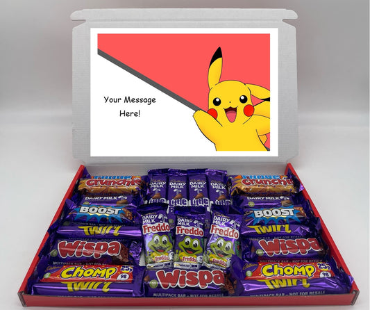 Pokemon Chocolate & Sweet Gift Box – Personalised Gift