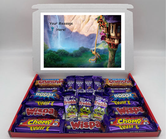 Tangled Chocolate & Sweet Gift Box – Personalised Gift