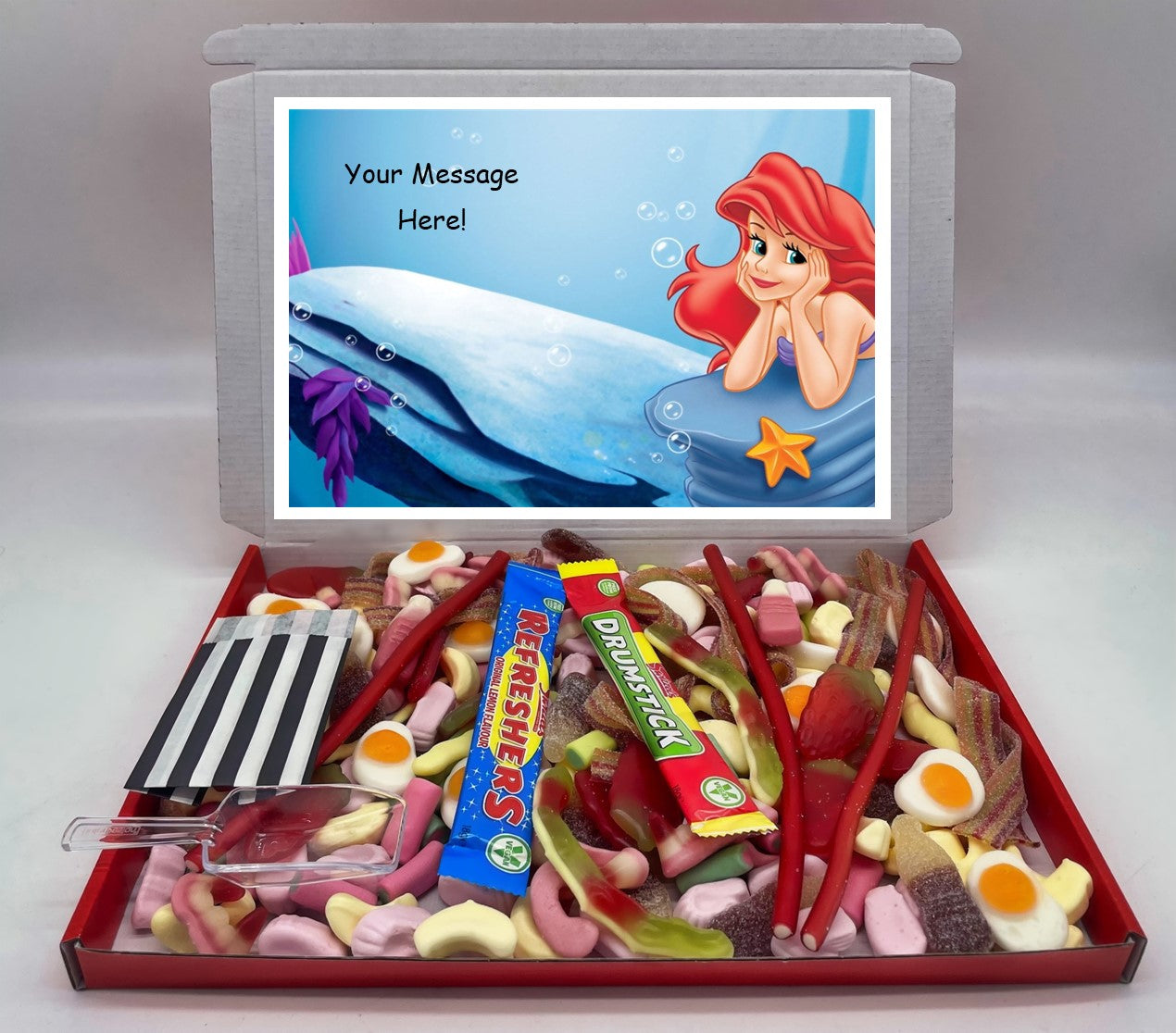 The Little Mermaid Chocolate & Sweet Gift Box – Personalised Gift