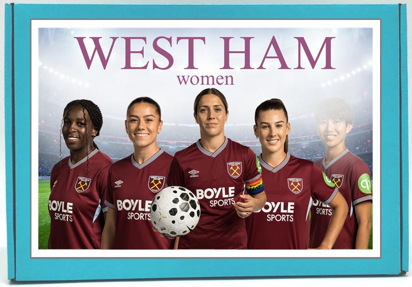 West Ham Women Personalised Gift Box