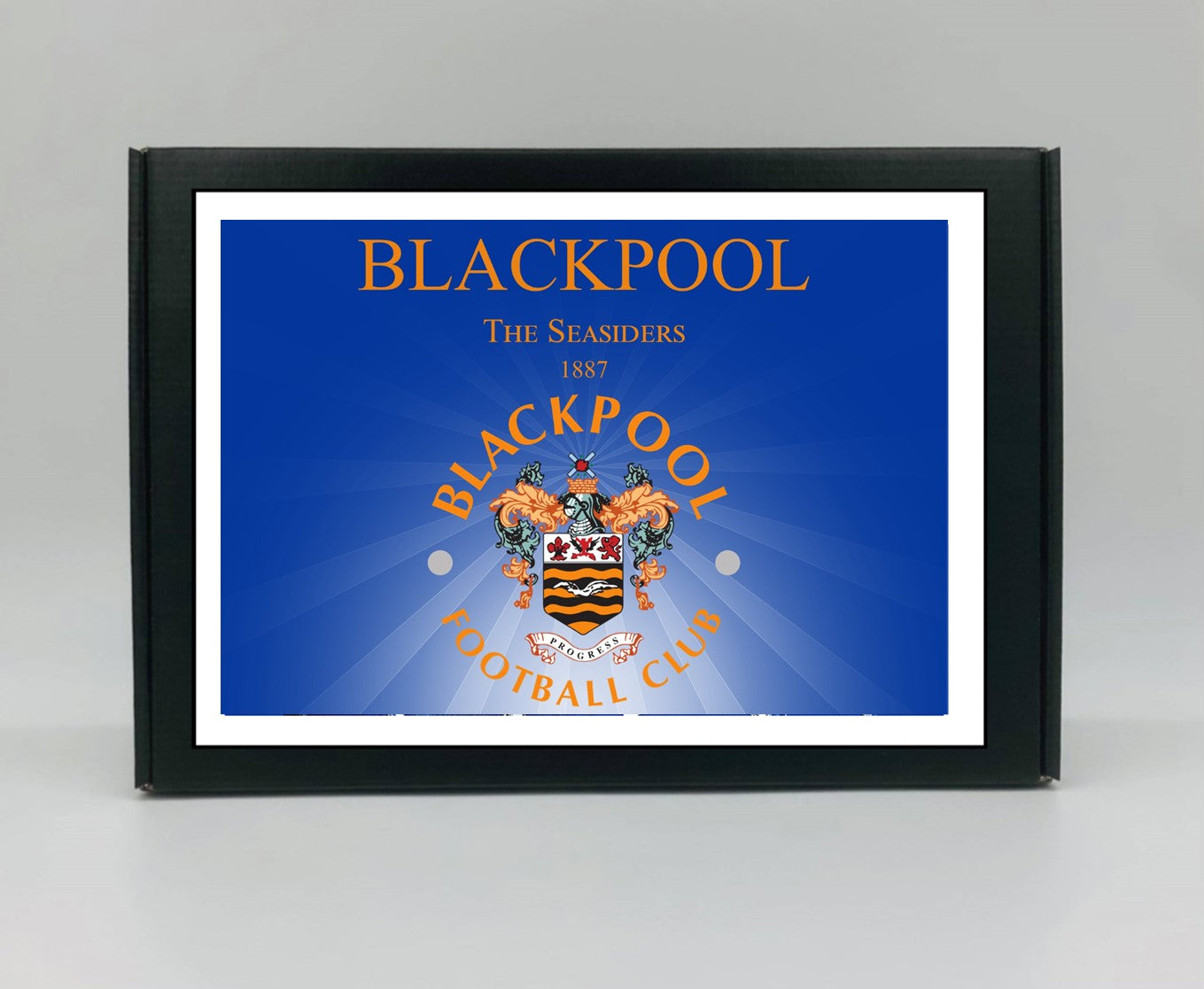 Blackpool Personalised Gift Box - A personalised chocolate and sweet hamper, the perfect gift for football fans.