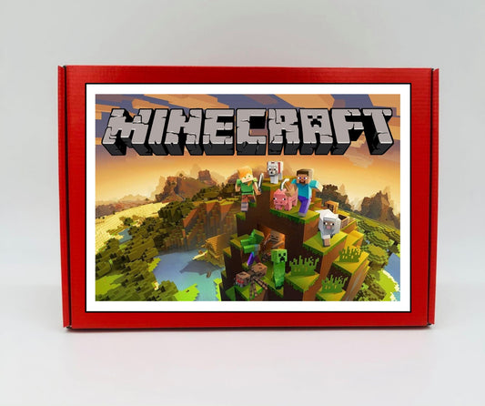 Minecraft Chocolate & Sweet Gift Box – Personalised Gift