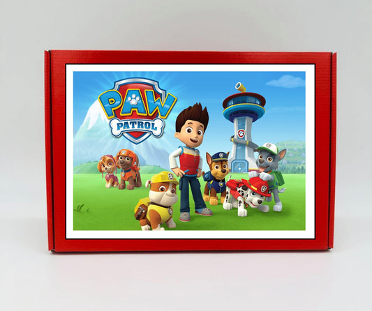 Paw Patrol Chocolate & Sweet Gift Box – Personalised Gift