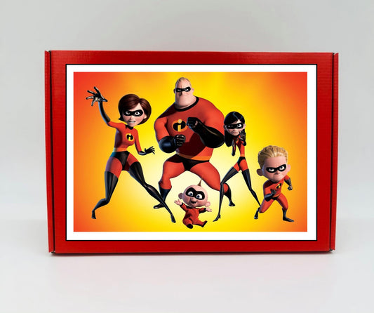 The Incredibles Chocolate & Sweet Gift Box – Personalised Gift