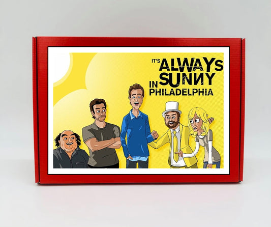 Its Always Sunny in Philadelphia Chocolate & Sweet Gift Box – Personalised Gift