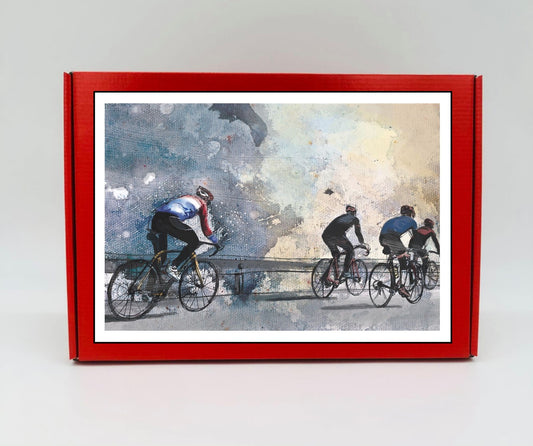 Cycling Chocolate & Sweet Gift Box – Personalised Gift