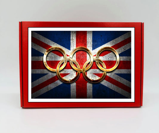 Olympics Chocolate & Sweet Gift Box – Personalised Gift