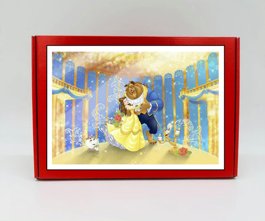 Beauty and the Beast Chocolate & Sweet Gift Box – Personalised Gift