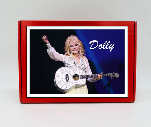 Dolly Parton Chocolate & Sweet Gift Box – Personalised Gift