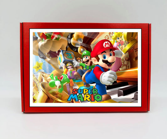 Super Mario Chocolate & Sweet Gift Box – Personalised Gift