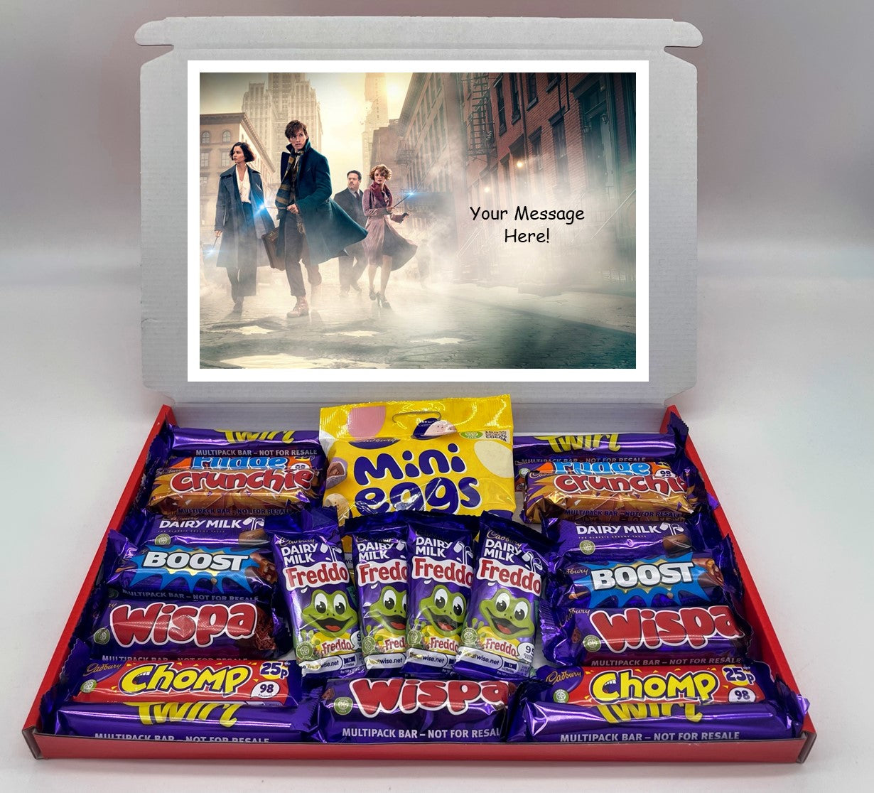 Fantastic Beasts Chocolate & Sweet Gift Box – Personalised Gift