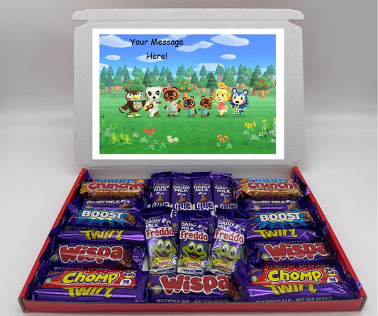 Animal Crossing Chocolate & Sweet Gift Box – Personalised Gift
