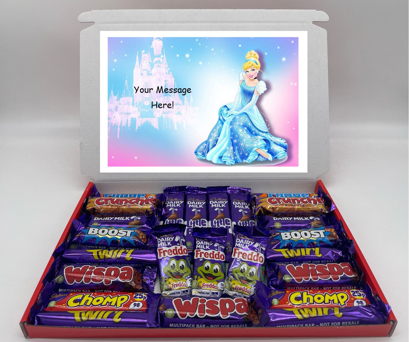 Cinderella Chocolate & Sweet Gift Box – Personalised Gift