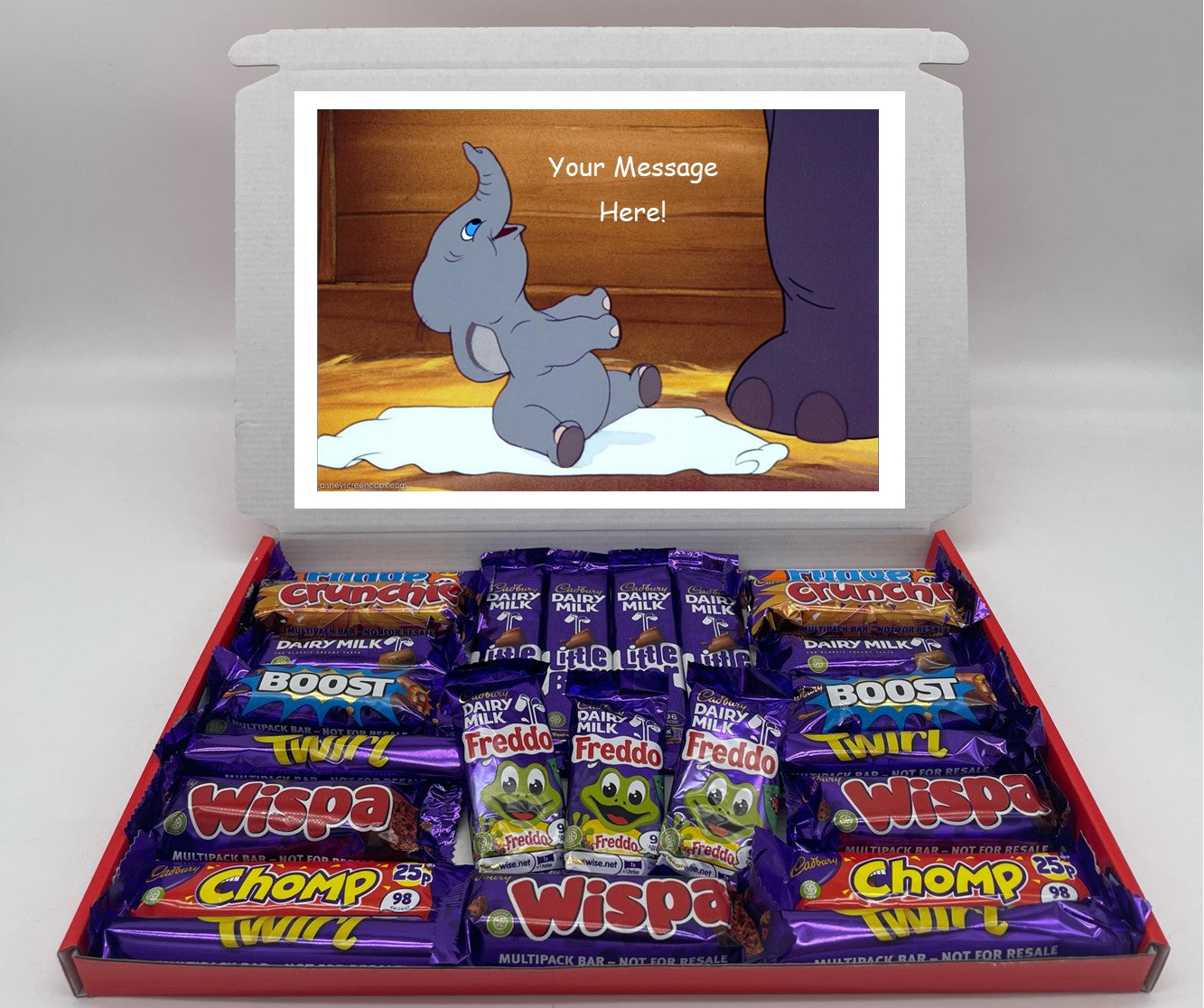 Dumbo Chocolate & Sweet Gift Box – Personalised Gift