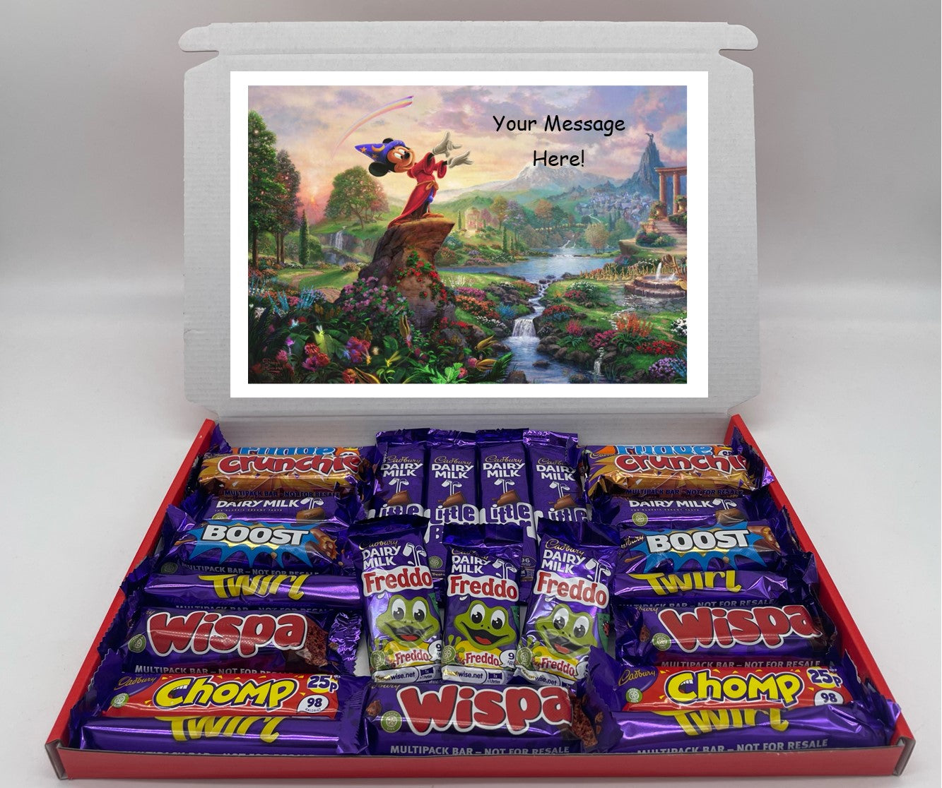 Fantasia Chocolate & Sweet Gift Box – Personalised Gift