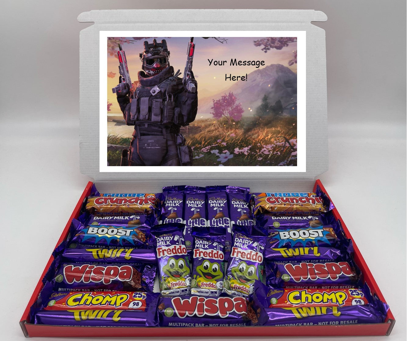 Call of Duty Chocolate & Sweet Gift Box – Personalised Gift