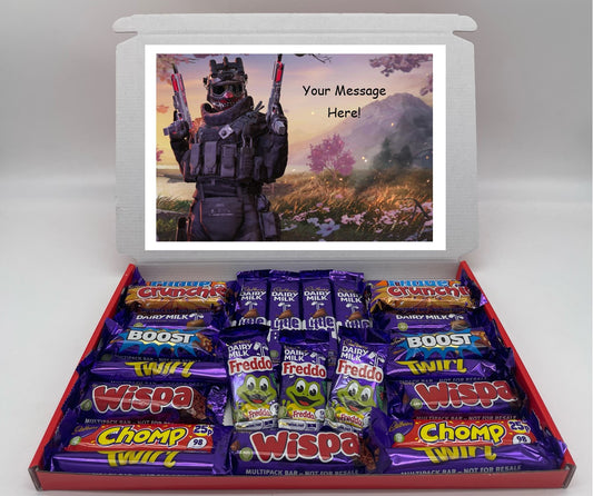 Call of Duty Chocolate & Sweet Gift Box – Personalised Gift