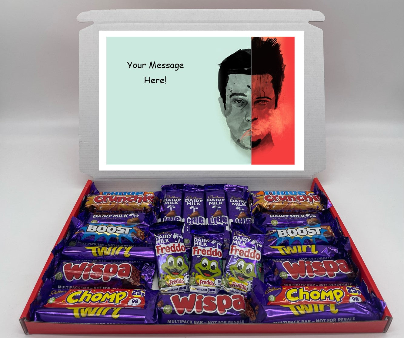 Fight Club Chocolate & Sweet Gift Box – Personalised Gift