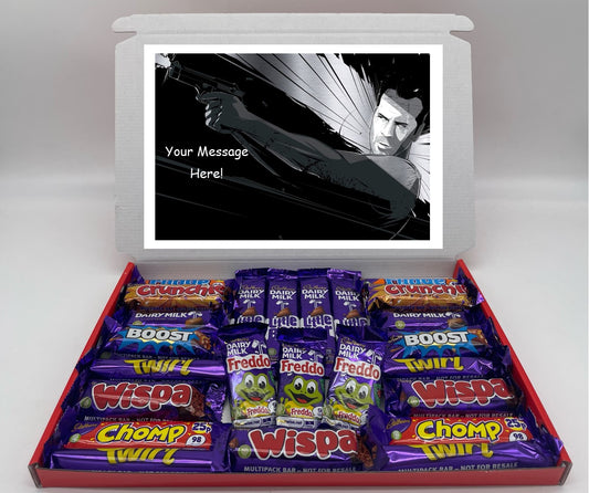 Die Hard Chocolate & Sweet Gift Box – Personalised Gift