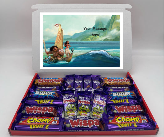 Moana Chocolate & Sweet Gift Box – Personalised Gift