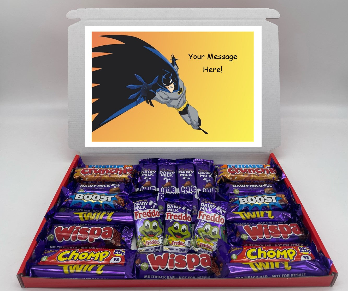 Batman Chocolate & Sweet Gift Box – Personalised Gift