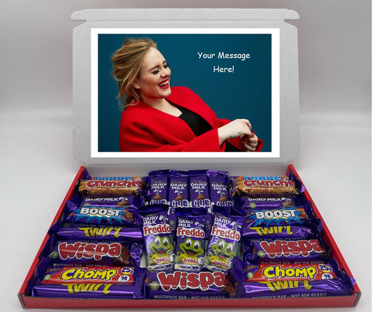 Adele Chocolate & Sweet Gift Box – Personalised Gift
